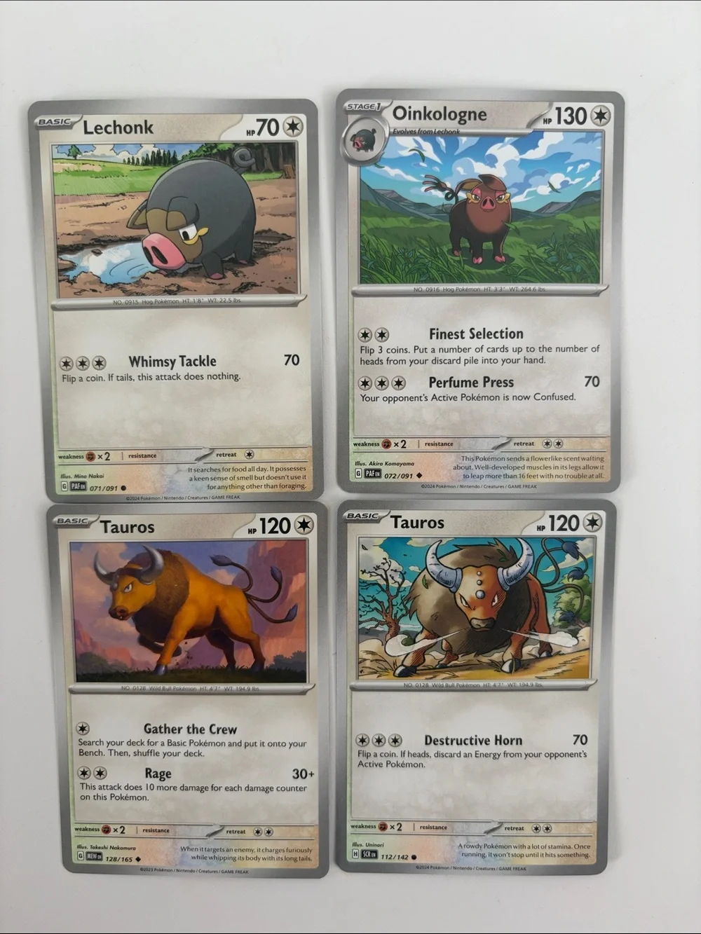 🐄 Farm Animals Pokémon Card Lot | Mareep Wooloo Tauros Skiddo ✨5/$25✨